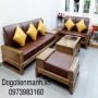 Sofa gỗ sồi nga